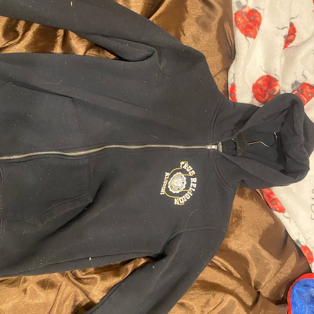 True religion zip up